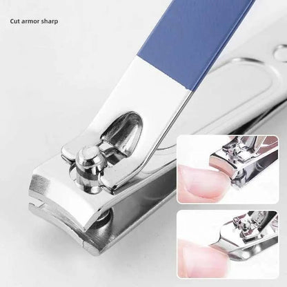 ( free delivery) 4pcs set Manicure Set for Men and Women Stainless Steel Earpick Nail Clippers Pedicure Nail Scissors Tools