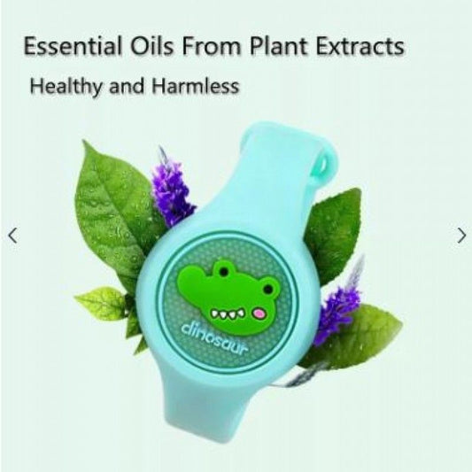 Pack of 2 Mosquito Hand Band Mosquito Repellent Watch Baby Cute Cartoon Anti Mosquito Band Bracelet ( with free delivery)